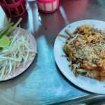 Pad Thai at Hua-ro market