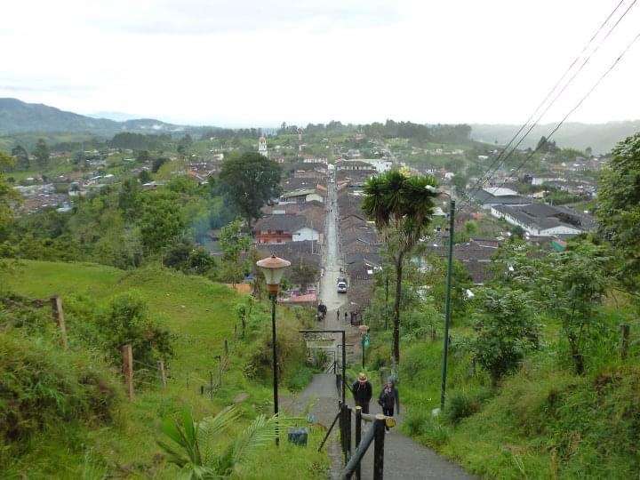 cocora valley colombia Viewpoint in Salento Colombia