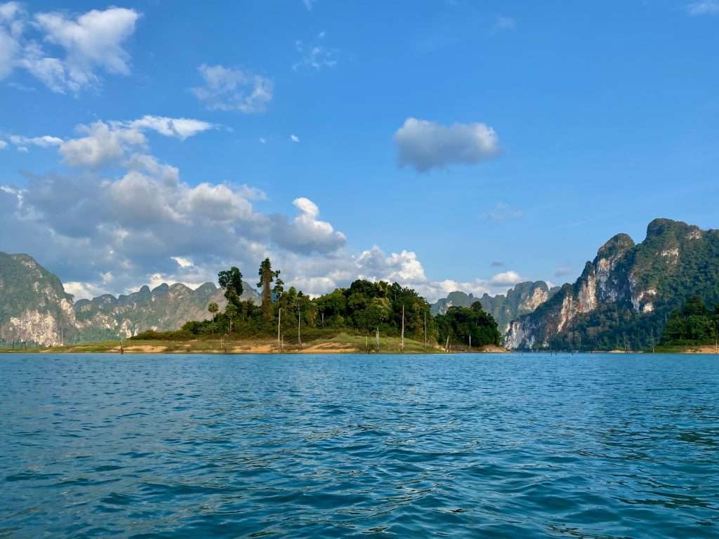 khao sok national park Island on Cheow Lan Lake