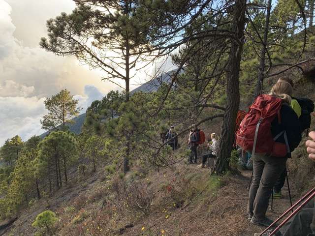 Acatenango hike distance