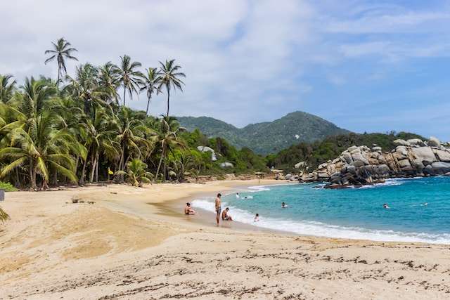 best beach in santa marta colombia